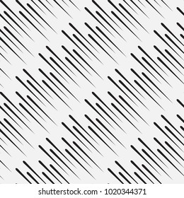 Vector seamless pattern. Stylish texture with figures from short lines. Geometric pattern.