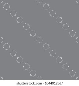  Vector seamless pattern. Stylish texture with circles. Geometric lattice pattern.