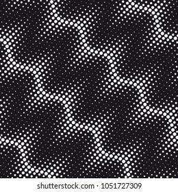  Vector seamless pattern. Stylish texture with wavy lines from different circles. Geometric lattice pattern.