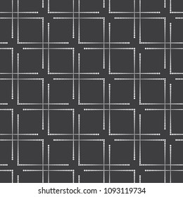  Vector seamless pattern. Stylish texture with lines from different circles. Geometric lattice pattern.