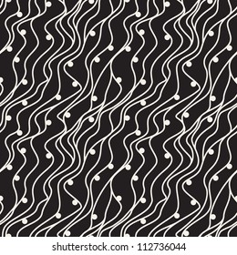 vector seamless pattern. stylish texture. endless floral background