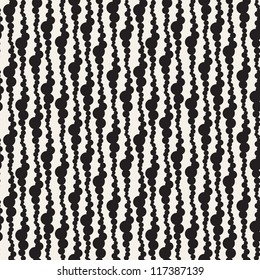 vector seamless pattern. stylish texture with overlapping circles