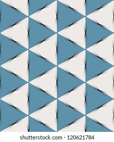 Vector seamless pattern. Stylish texture with triangle. Endless abstract background