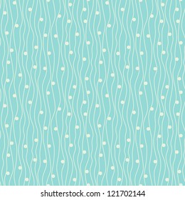 vector seamless pattern. stylish texture. endless floral background