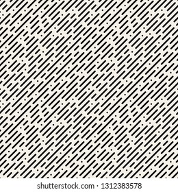 Vector seamless pattern. Stylish texture with diagonal stitches. Modern background from bold dotted line. Can be used as swatch for illustrator.