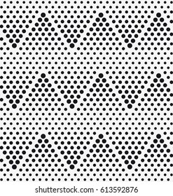 Vector seamless pattern. Stylish texture with figures from circles. Geometric lattice pattern.