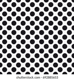 Vector seamless pattern. Stylish texture with circles. Geometric lattice pattern.