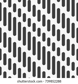 Vector seamless pattern. Stylish texture with figures from short lines. Geometric pattern.