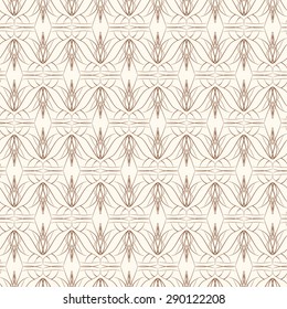 Vector seamless pattern of stylized women's shoes. Monochrome