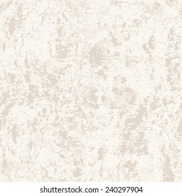 Vector seamless pattern. Subtle abstract background. Stylish grunge texture. Monochrome light texture of old concrete wall