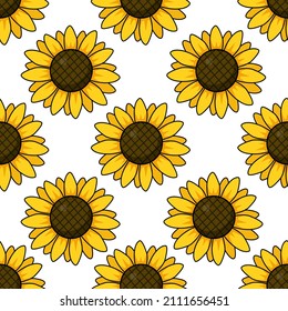 Cute Gnome Bouquet Sunflowers Vector Illustration Stock Vector (royalty 