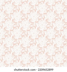 Vector seamless pattern for surface design. Elegant ornamental texture. Colorful abstract ornament.