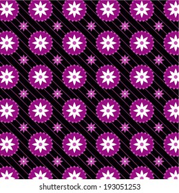 Vector seamless pattern, swatch