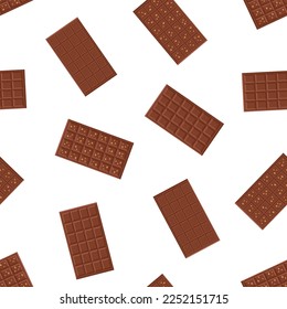 Vector seamless pattern with sweets