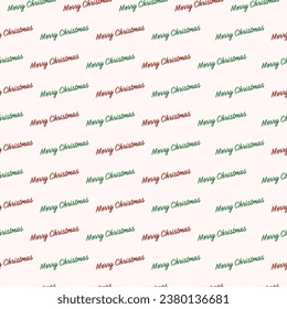 Vector seamless pattern with the text Merry Christmas.Christmas pattern.Seamless pattern for Merry Christmas.Vector illustration.