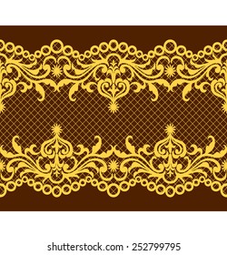 Vector seamless pattern. textile design