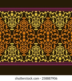 Vector seamless pattern. textile design
