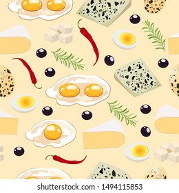 Vector seamless pattern.For textiles, factories, print fabrics and much more.