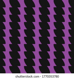 Vector seamless pattern texture background with geometric shapes, colored in violet and black colors.