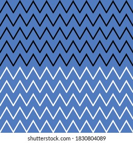 Vector seamless pattern texture background with geometric shapes, colored in blue, black and white colors.