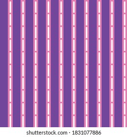 Vector seamless pattern texture background with geometric shapes, colored in purple, pink and white colors.