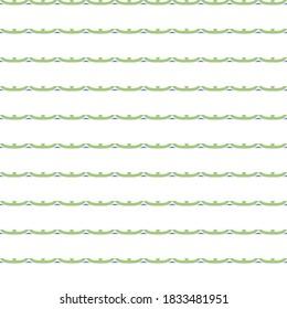 Vector seamless pattern texture background with geometric shapes, colored in green, blue and white colors.
