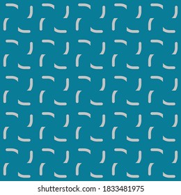 Vector seamless pattern texture background with geometric shapes, colored in blue and grey colors.