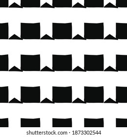 Vector seamless pattern, texture background. Hand drawn and black, white colors.