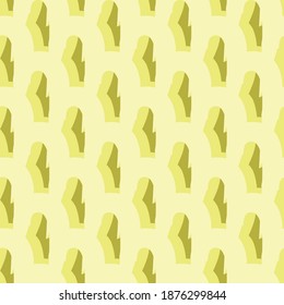 Vector seamless pattern, texture background. Hand drawn and yellow, gold colors.