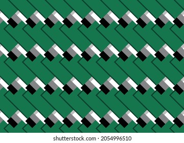 Vector seamless pattern, texture background in four colors.