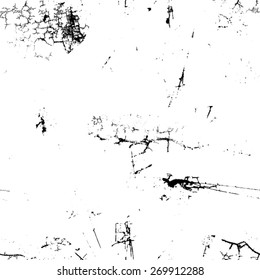 Vector Seamless Pattern . Texture with Grunge Elements . Brush Strokes 