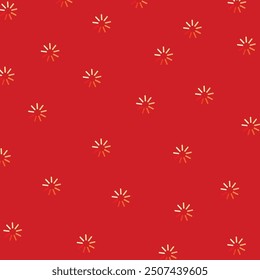 Vector seamless pattern . There are different simple shapes and lines in this pattern. minimalistic seamless background.
