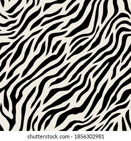 Vector seamless pattern with tiger spots. Endless stylish texture. Diagonal striped repeating background. Natural stylish spotty animal print. Can be used as swatch for illustrator.