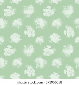 Vector seamless pattern, tile with inc splash, blots, smudge and brush strokes. Grunge endless template for web background, prints, wallpaper, surface, wrapping, repeat elements for design.