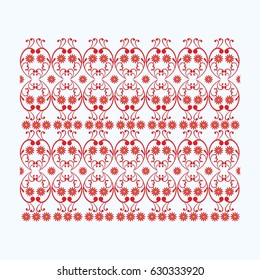  vector seamless pattern (tiling). Endless texture can be used for wallpaper, pattern fills