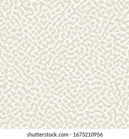 Vector seamless pattern. Tiny organic spotty light texture. Stylish subtle texture. Modern graphic design. Multipurpose simple tileable print.