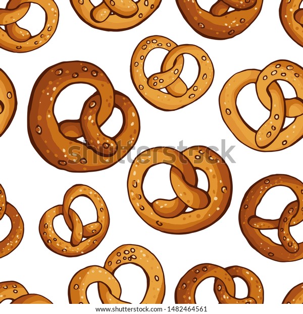 german pretzel clipart