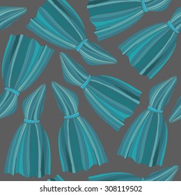 vector seamless pattern, trendy dress blue pastel shades on a grey background