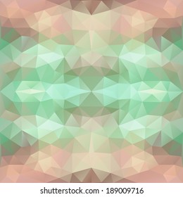 Vector seamless pattern of triangle background