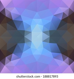 Vector seamless pattern of triangle ornament