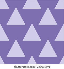 Vector seamless pattern with triangles. Modern stylish texture. Repeating geometric tiles. Hipster simple design with geometric shapes