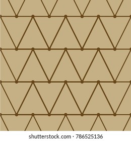 Vector seamless pattern with triangles. Modern stylish texture. Repeating geometric tiles. Hipster simple design with geometric shapes