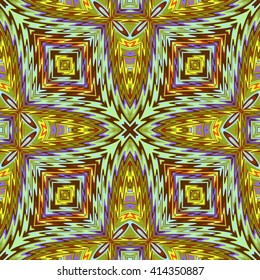 Vector seamless pattern tribal ethnic ornament, abstract geometric background illustration