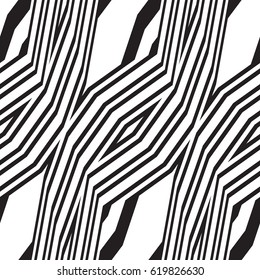 Vector seamless pattern tribal ethnic ornament, abstract geometric background illustration