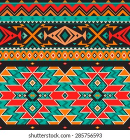 Ethnic Pattern Tribal Doodles Ornament Hand Stock Vector (Royalty Free ...