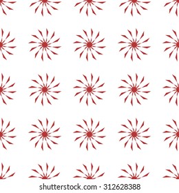 Vector seamless pattern with twelve-pointed star collection. Modern stylish texture. Repeating geometric.