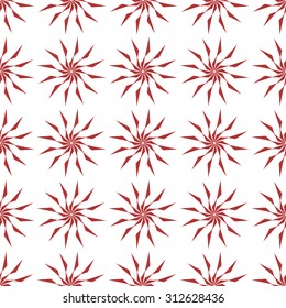 Vector seamless pattern with twelve-pointed star collection. Modern stylish texture. Repeating geometric.