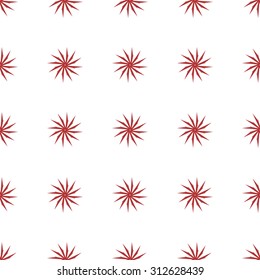 Vector seamless pattern with twelve-pointed star collection. Modern stylish texture. Repeating geometric.