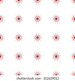 Vector seamless pattern with twelve-pointed star collection. Modern stylish texture. Repeating geometric. 