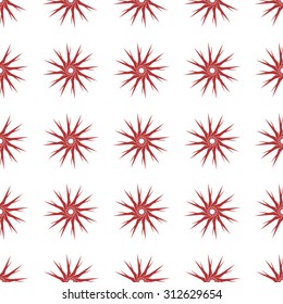 Vector seamless pattern with twelve-pointed star collection. Modern stylish texture. Repeating geometric. 